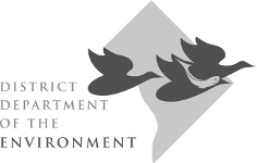 D.C. Department of the Environment logo